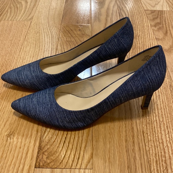 Nine West Shoes - Nine West blue pumps